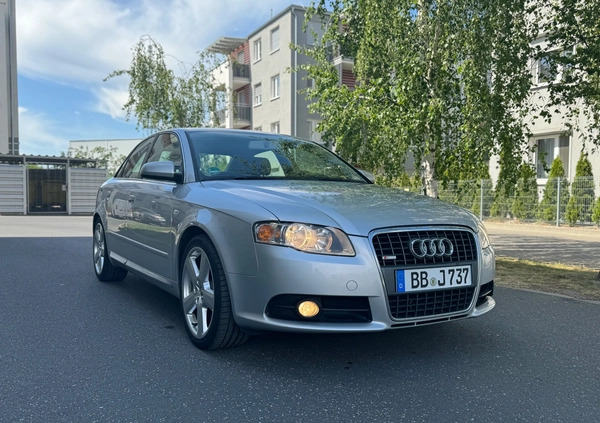 Audi A4 cena 24500 przebieg: 244000, rok produkcji 2006 z Września małe 497